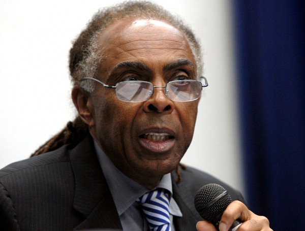 Gilberto Gil, lorsquíl était ministre de la Culture