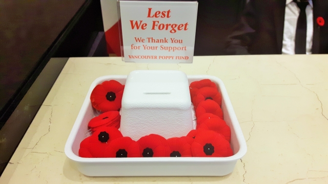 Blog Canada – Des coquelicots en souvenir des soldats de la Première Guerre mondiale