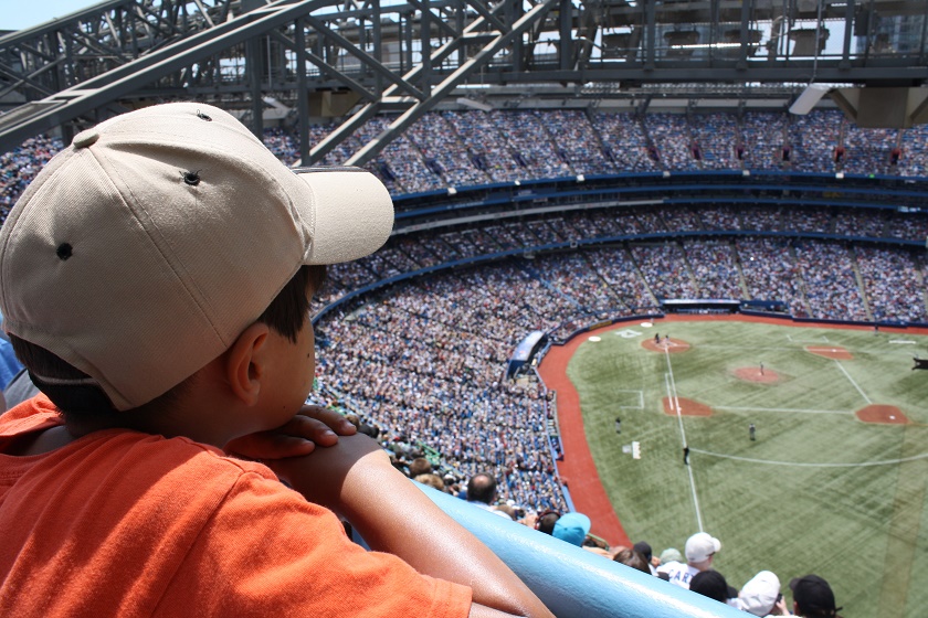 blog Canada – Toronto en famille – stade de baseball Rogers Center