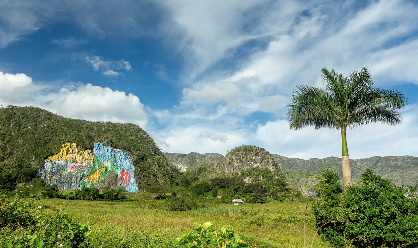 blog Cuba – vallée de Vinales – mur de la Préhistoire