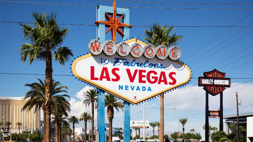 blog États-Unis Nevada Las Vegas panneau