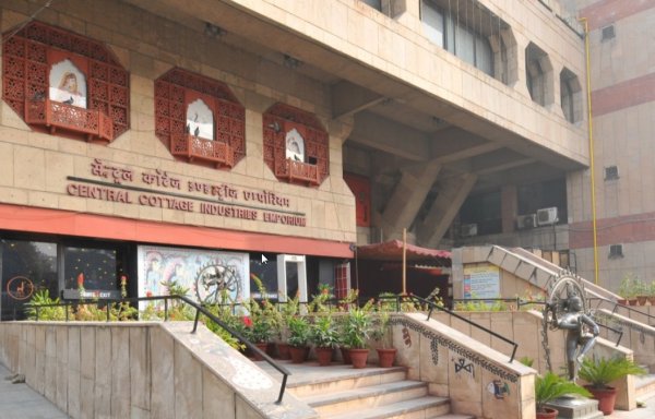 À Delhi, le magasin d'État Central Cottage Industries Emporium © Jérôme Cartegini
