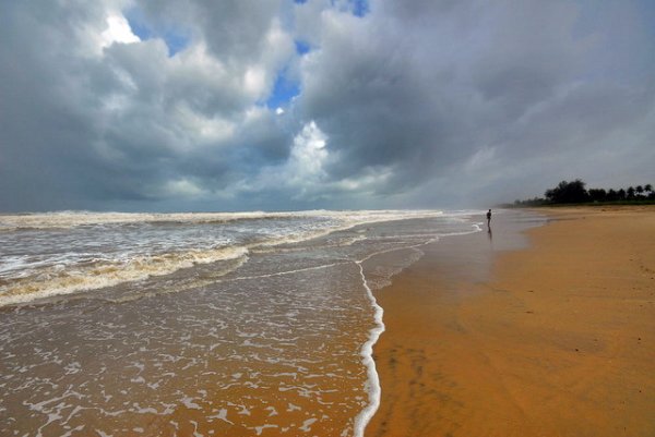 Sur les plages infinies du Kerala, en Inde du Sud © Jérôme Cartegini