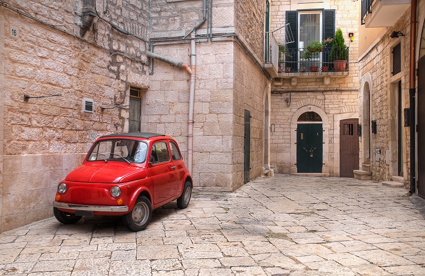blog Italie – Giovinazzo, dans la région des Pouilles – Fiat 500
