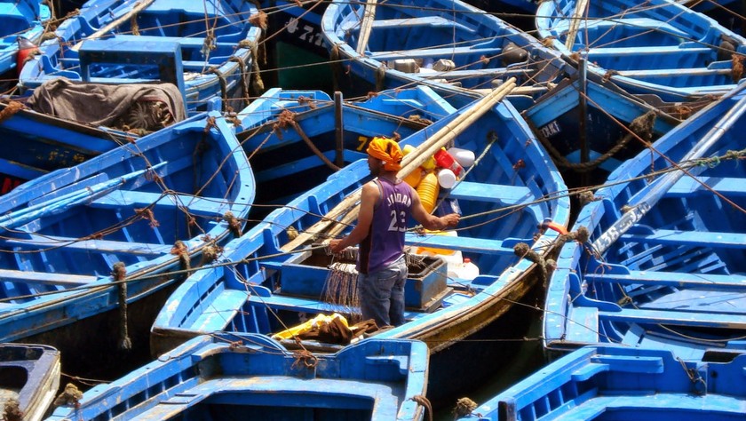 Pêcheur d'Essaouira © Laurie Arnauné