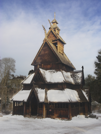 blog-norvege-eglise-eglise bois debout-bois-pin sylvestre-christianisme-viking-oslo-gol-borgund-heddal-sculpture-douzieme siecle