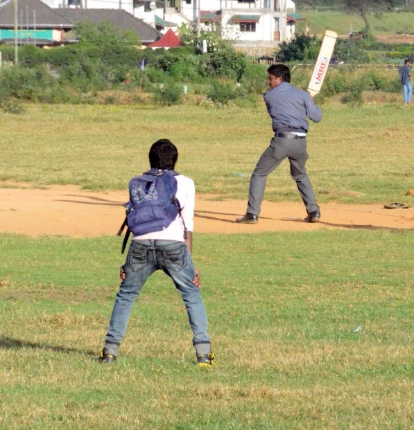 Le cricket est le sport national au Sri Lanka